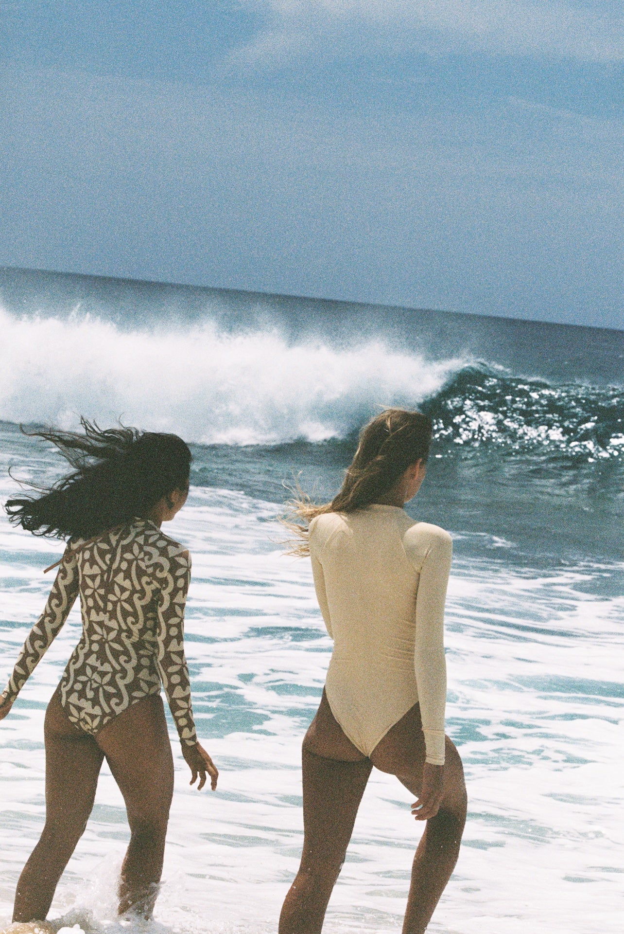 Bo Long Sleeve Surfsuit - Butter Rib - Image 4