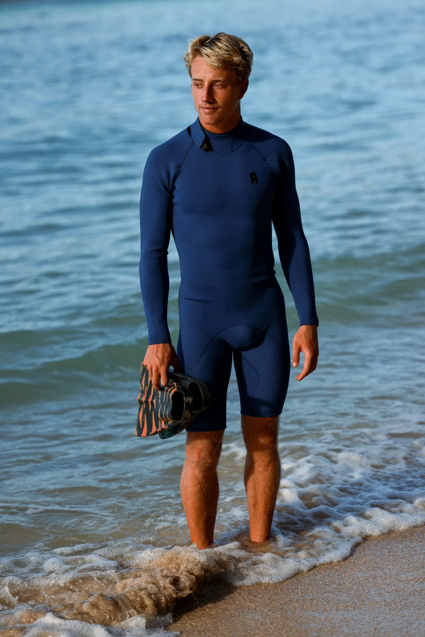 Flippy Long-Sleeves Springsuit – Ocean - Image 3