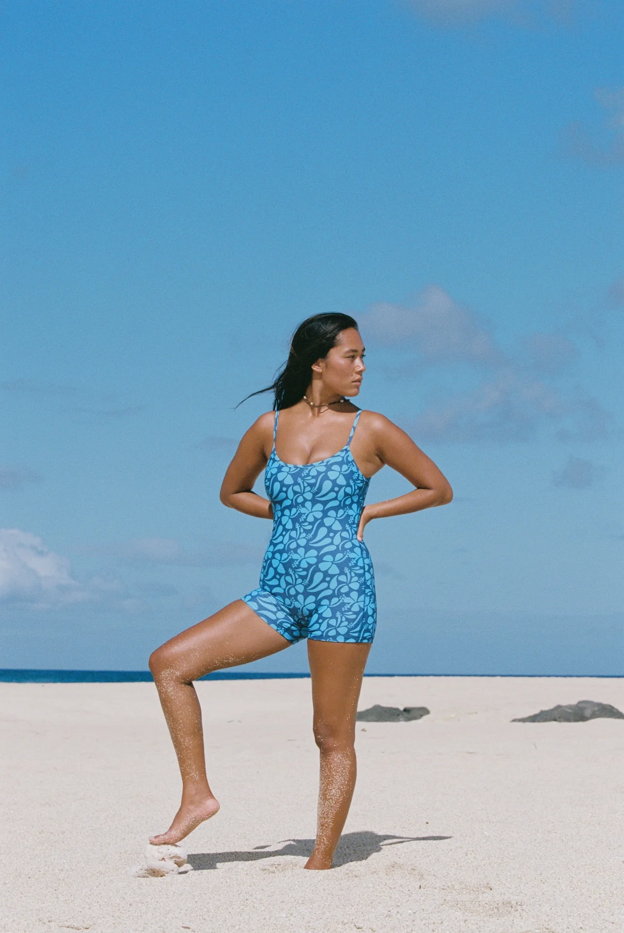 Hawkins Bodysuit - Lei-Blue - Image 4