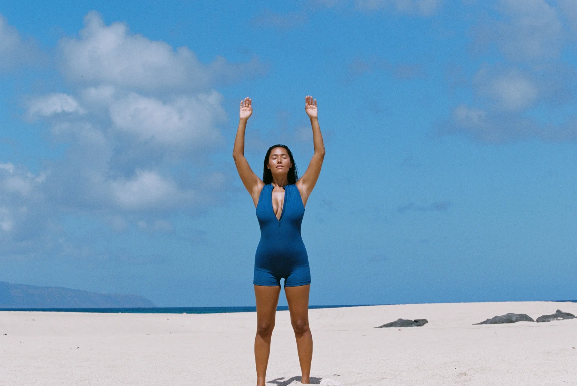 Joyce Halter Swimsuit - Ocean Rib - Image 5