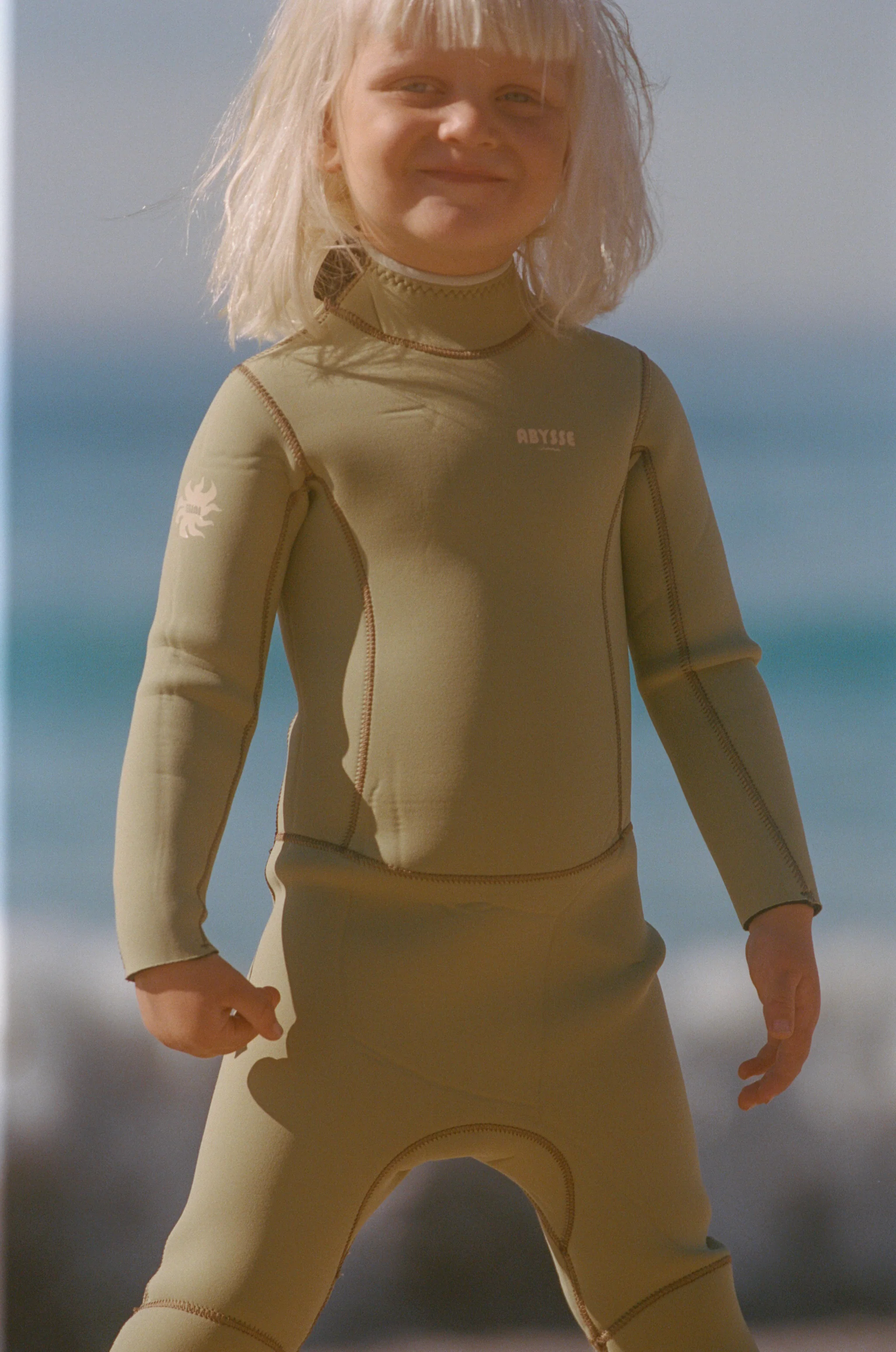 Mano Mini Full Wetsuit - Aloe 3/3mm - Image 3
