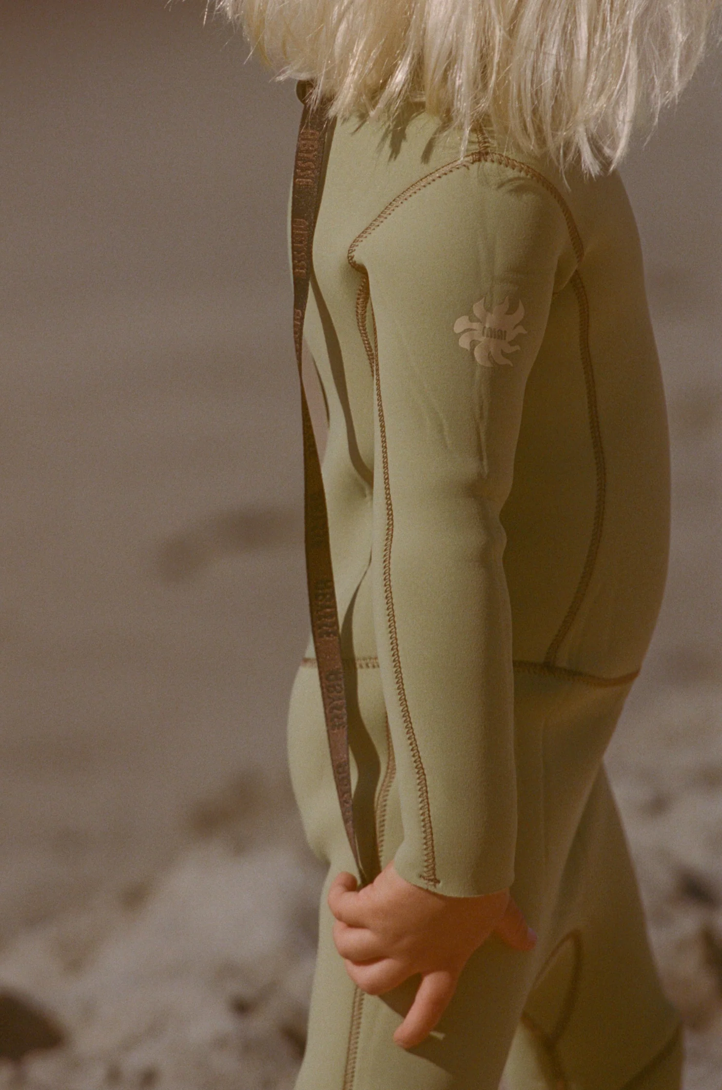 Mano Mini Full Wetsuit - Aloe 3/3mm - Image 7