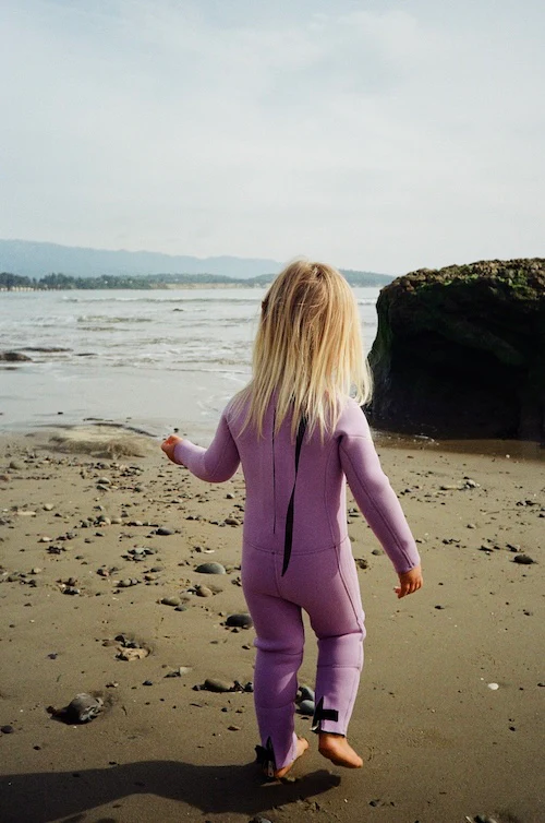 Mano Mini Full Wetsuit - Dusty Lavender - Image 3