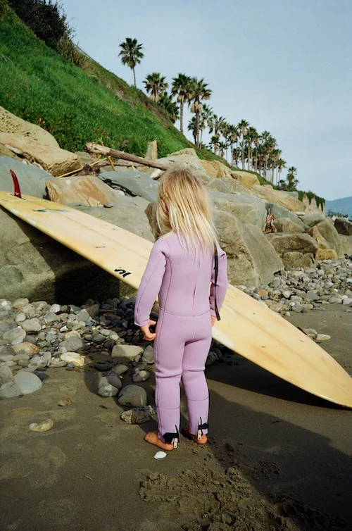 Mano Mini Full Wetsuit - Dusty Lavender - Image 5