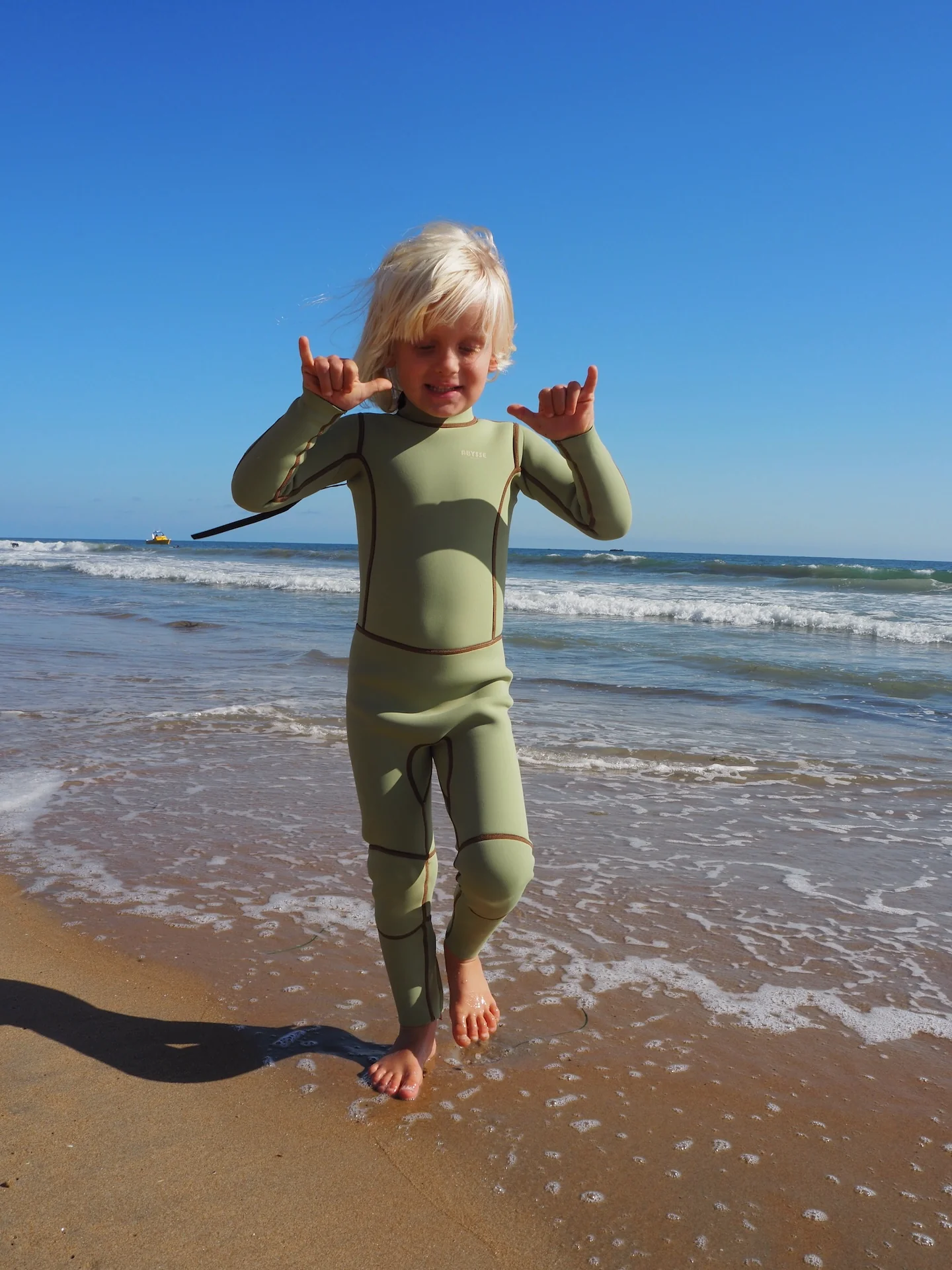Nai'a Mini Full Wetsuit - Aloe 2/2mm - Image 3