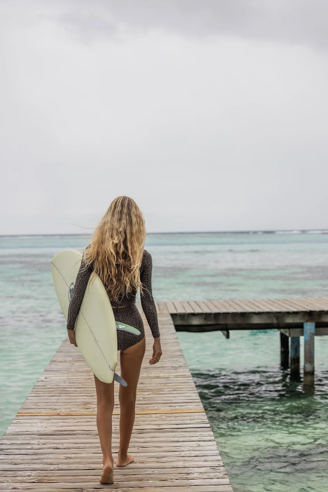 Poppler Rashguard Top Abysse X Roark - Leopard - Image 2