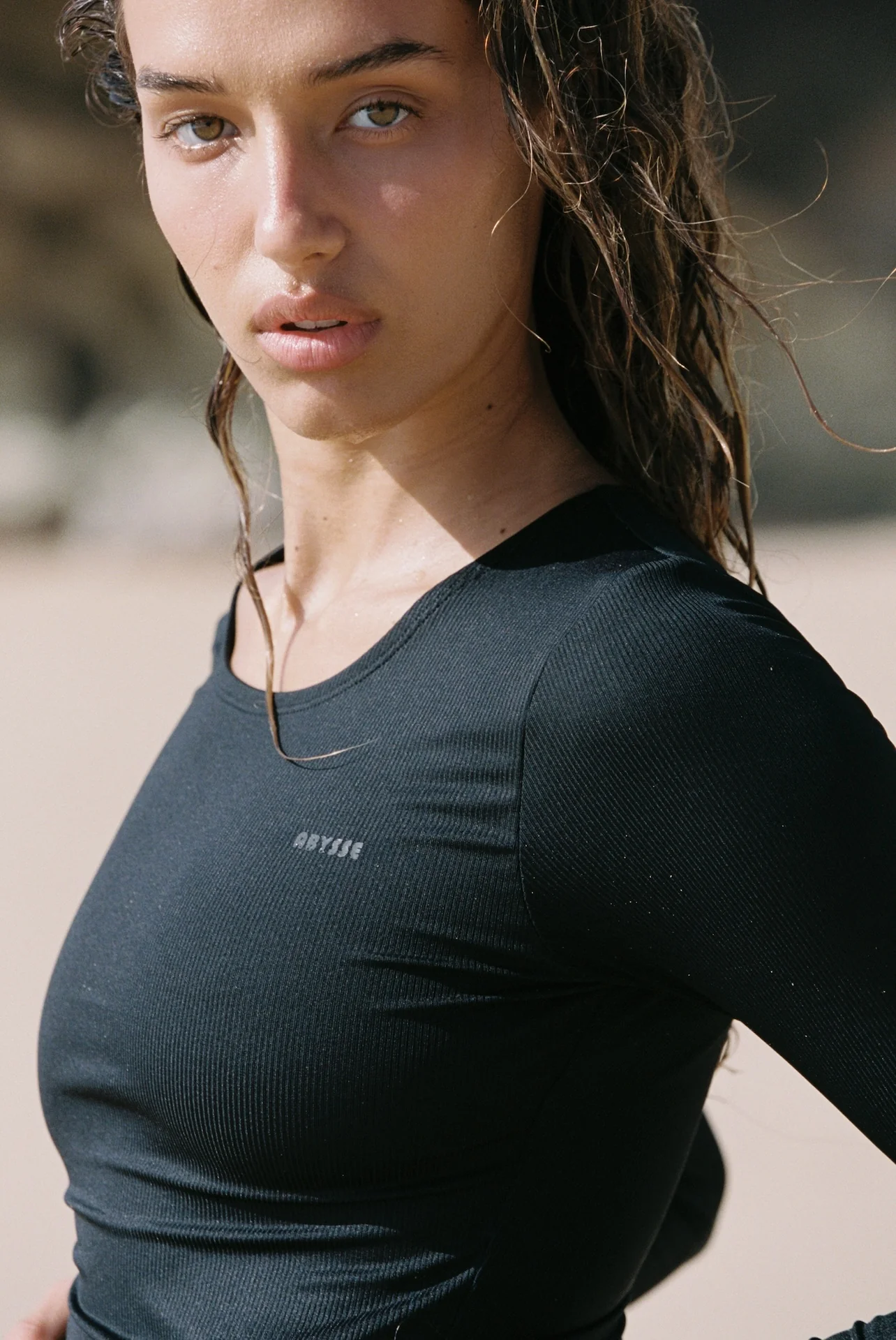 Poppler Rashguard Top - Jet Rib - Image 3