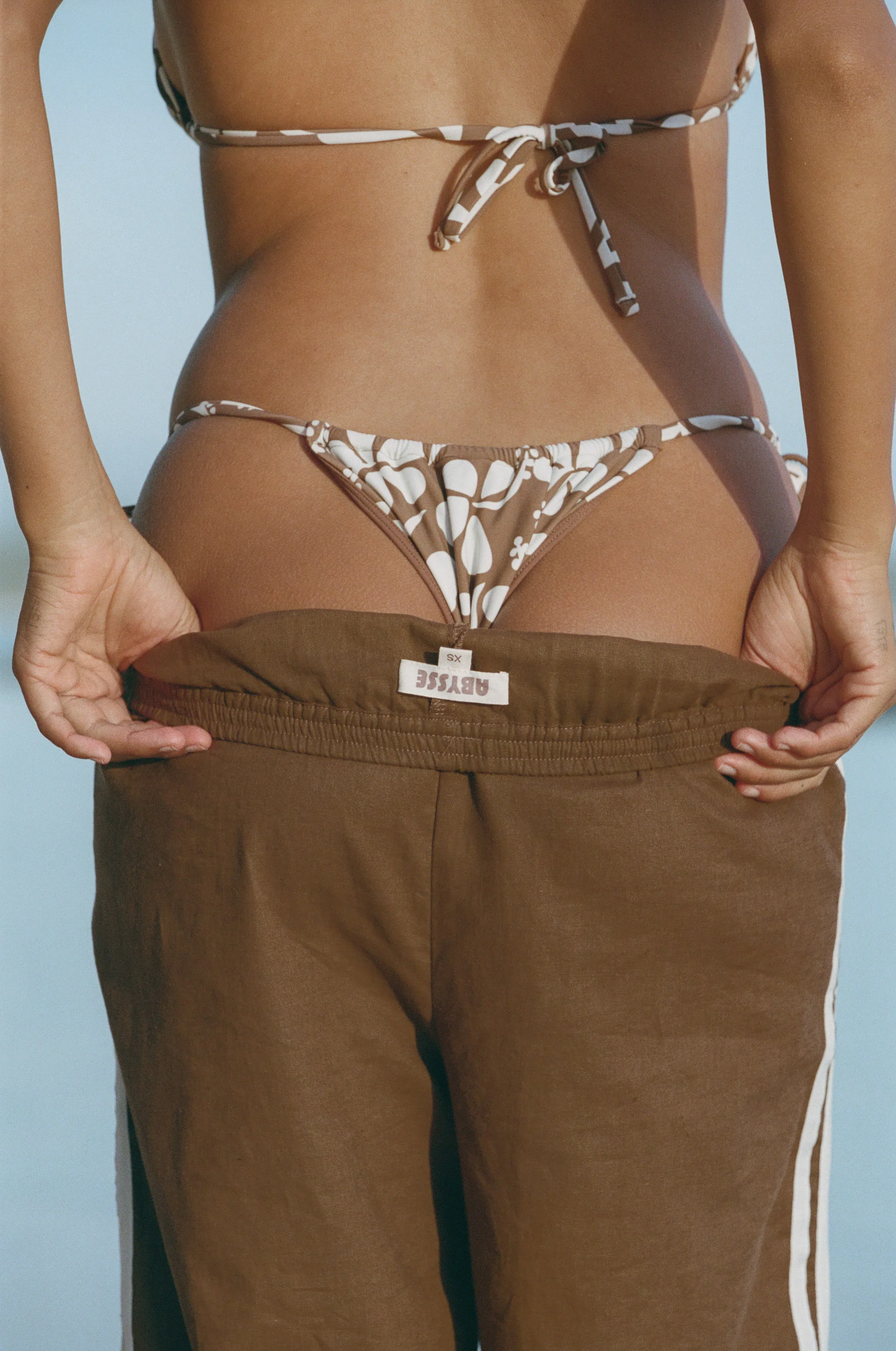 Puka Linen Pant - Coco - Image 10